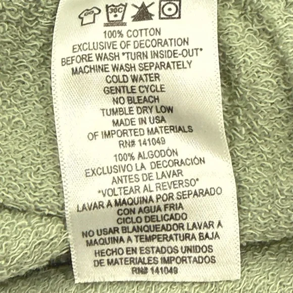 freecity Women's Light Green Joggers sweatpants L - Picture 9 of 9